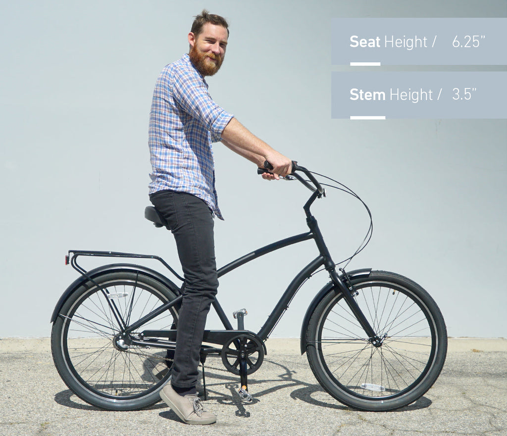 sixthreezero EVRYjourney Men's 26" 7 Speed Steel Touring Hybrid Bicycle — product view 35