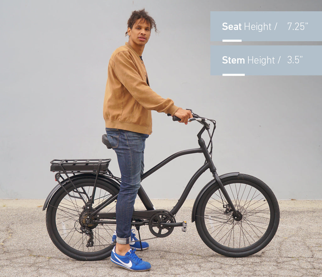 sixthreezero EVRYjourney Men's 26" 500W 7 Speed Electric Hybrid Bicycle — product view 43