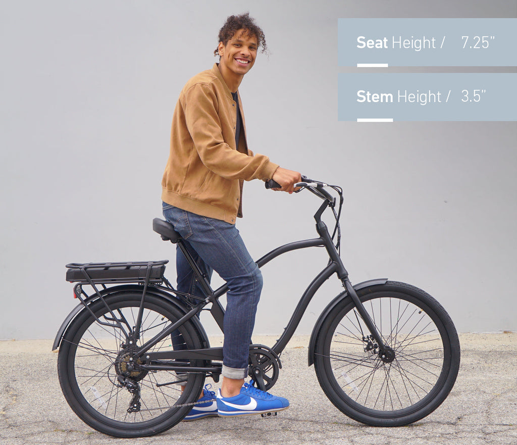 sixthreezero EVRYjourney Men's 26" 500W 7 Speed Electric Hybrid Bicycle — product view 42