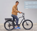 sixthreezero EVRYjourney Men's 26" 500W 7 Speed Electric Hybrid Bicycle — product view 42