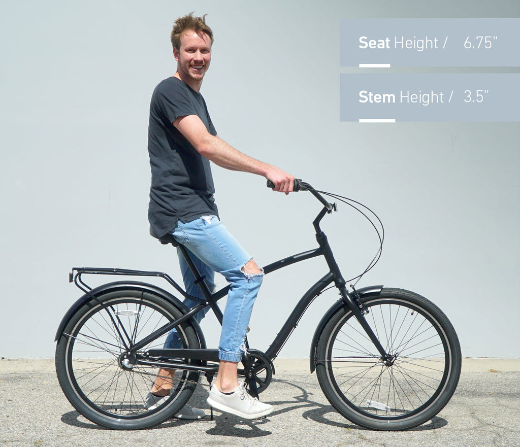 sixthreezero NEW EVRYjourney Men's 26" 7-Speed Sport Hybrid Cruiser Bicycle — product view 52