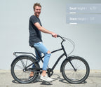 sixthreezero NEW EVRYjourney Men's 26" 7-Speed Sport Hybrid Cruiser Bicycle — product view 52