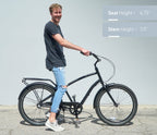sixthreezero EVRYjourney Men's 26" 7 Speed Steel Touring Hybrid Bicycle — product view 37