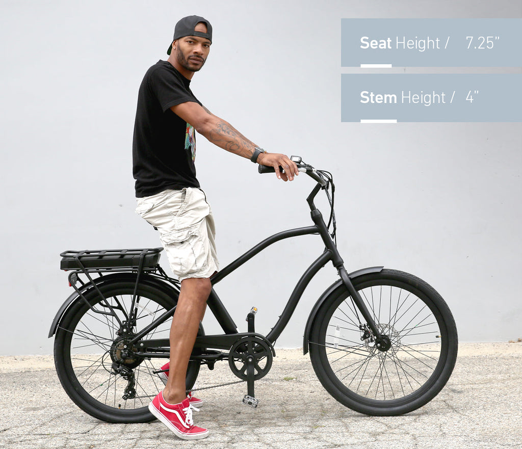 sixthreezero EVRYjourney Men's 26" 500W 7 Speed Electric Hybrid Bicycle — product view 47