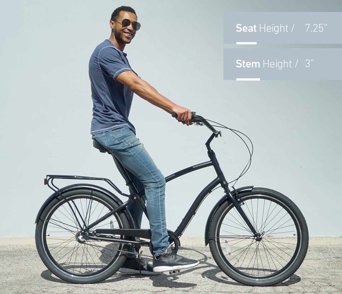 sixthreezero EVRYjourney Men's 7 Speed Touring Hybrid Bike — product view 153