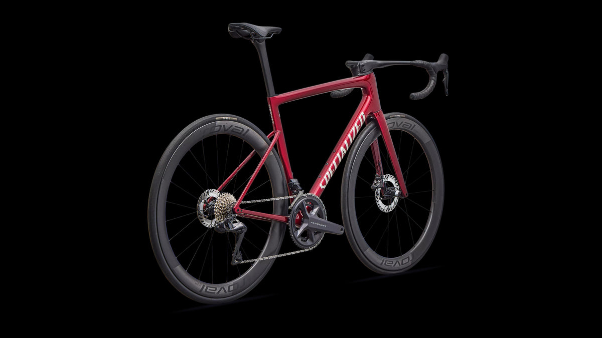 Tarmac SL8 Pro - Shimano Ultegra Di2 (2026) — Gloss Red Sky / Chrome — detail 30