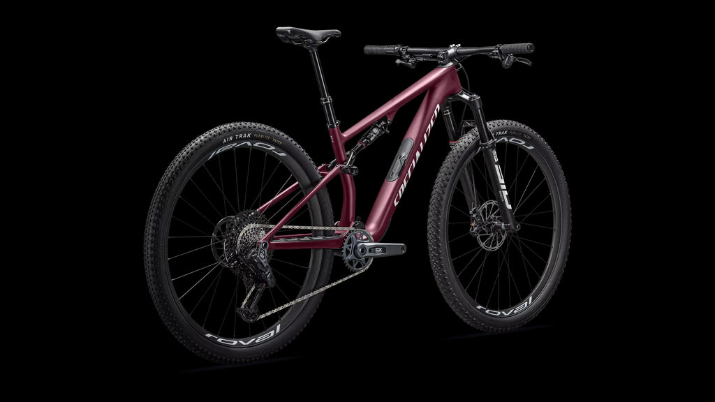 Epic 8 Expert - SRAM GX AXS, RockShox Select+ (2026) — Satin Bordeaux Metallic / White — detail 30