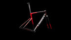 S-Works Crux 5 Frameset - FACT 12r Carbon (2027) — Cayenne Metallic/Red Tint/White Silver Metallic — detail 60
