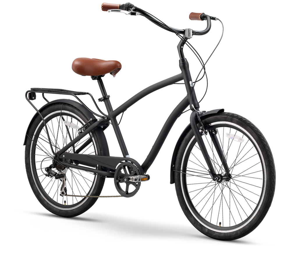 sixthreezero EVRYjourney Men's 7 Speed Touring Hybrid Bike — product view 74