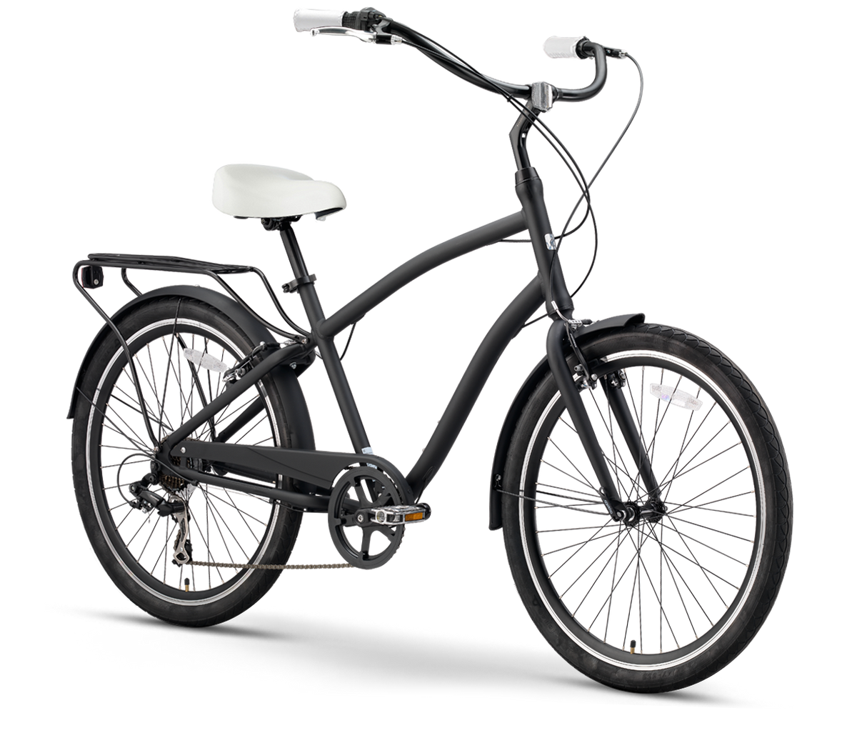 sixthreezero EVRYjourney Men's 7 Speed Touring Hybrid Bike — product view 72