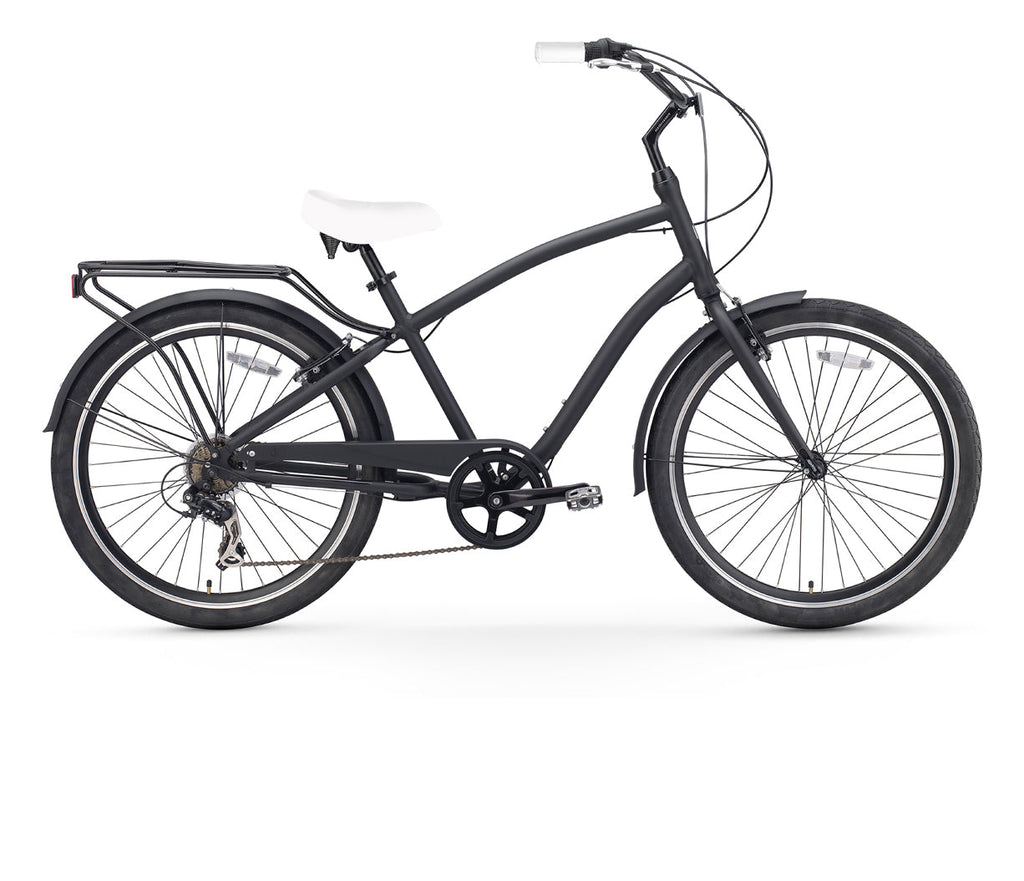 sixthreezero EVRYjourney Men's 7 Speed Touring Hybrid Bike — product view 73