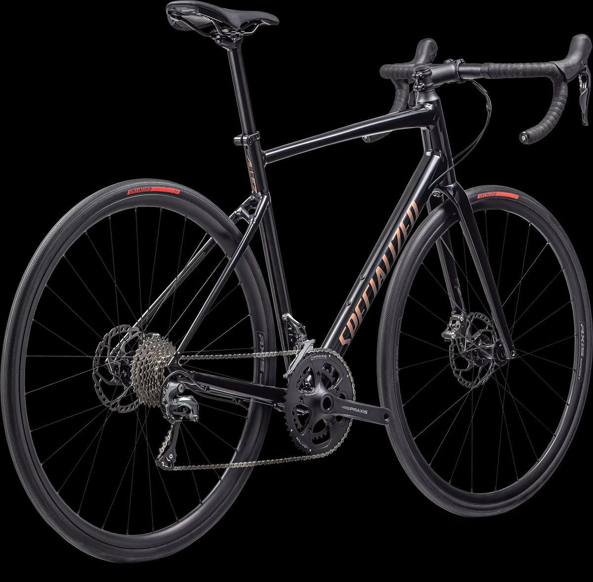 Allez Sport - Shimano Tiagra (2024) — Gloss Tarmac Black — detail 30