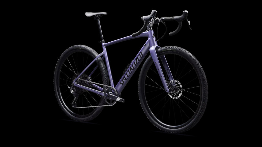 Diverge 4 Comp Alloy - SRAM Apex (2026) — Gloss Mauve Metallic / Obsidian — detail 20