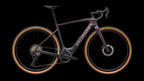 Turbo Creo 2 Expert - Shimano GRX Di2 (2026) — Satin Nebula Metallic/Bordeaux Metallic Dry Impasto/Desert Metallic — side view