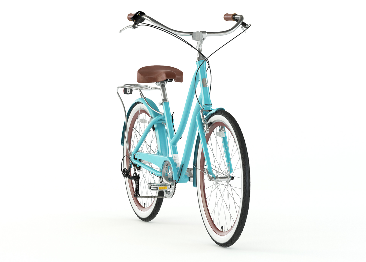 sixthreezero EVRYjourney Women's 26" Single Speed Step-Through Touring Hybrid Bicycle — product view 46