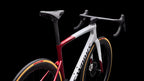 S-Works Tarmac SL9 - SRAM RED AXS (2027) — Gloss White Silver Metallic / Gloss Ruby Metallic / Obsidian Metallic — detail 100