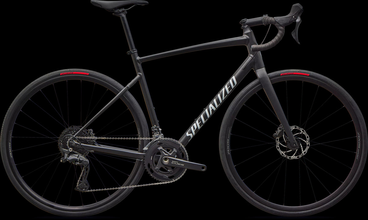 Allez - Shimano CUES (2026) — Obsidian / Dove Grey — side view