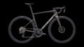 Tarmac SL9 Expert - SRAM Force AXS (2027) — Satin Warm Smoke Metallic / Silver Dust — side view