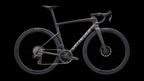 Tarmac SL9 Expert - SRAM Force AXS (2027) — Satin Warm Smoke Metallic / Silver Dust — side view