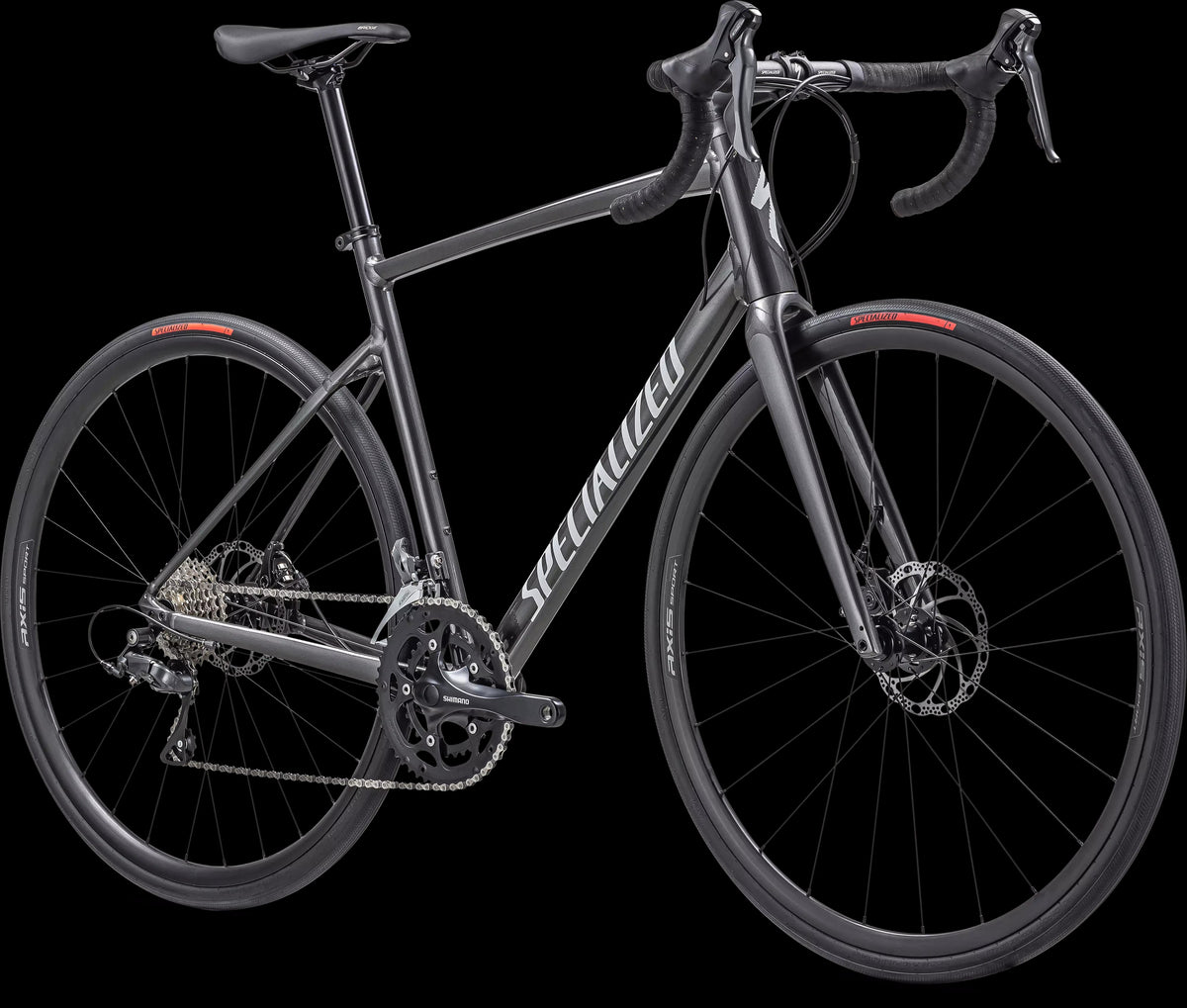 Allez - Shimano Claris (2024) — Gloss Smoke / White / Silver Dust — detail 20