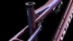 S-Works Epic 9 Frameset (2027) — Gloss Bordeaux Metallic / Blue Pearl Edge Fade / Metallic White Silver — detail 100