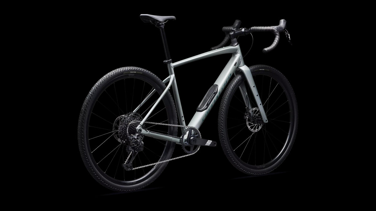 Diverge 4 Comp Alloy - SRAM Apex (2026) — Satin Shadow Silver / Fjord Metallic — detail 30