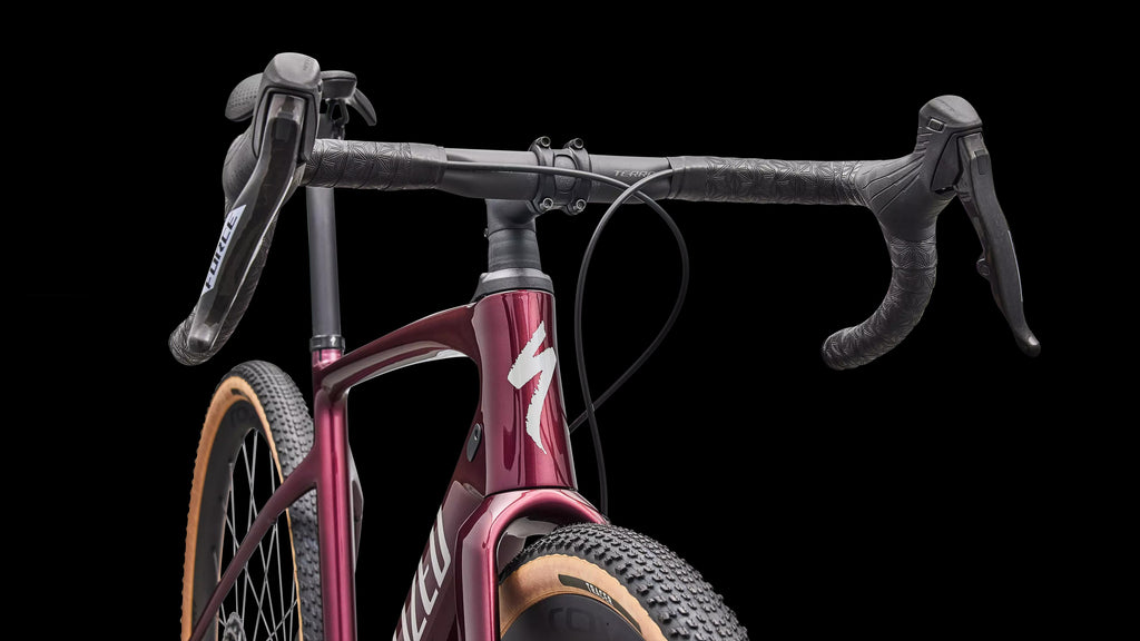 Diverge 4 Pro - SRAM Force XPLR (2026) — Bordeaux Metallic/Pearl/Dolomite — detail 50