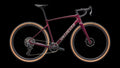 Diverge 4 Pro - SRAM Force XPLR (2026) — Bordeaux Metallic/Pearl/Dolomite — side view