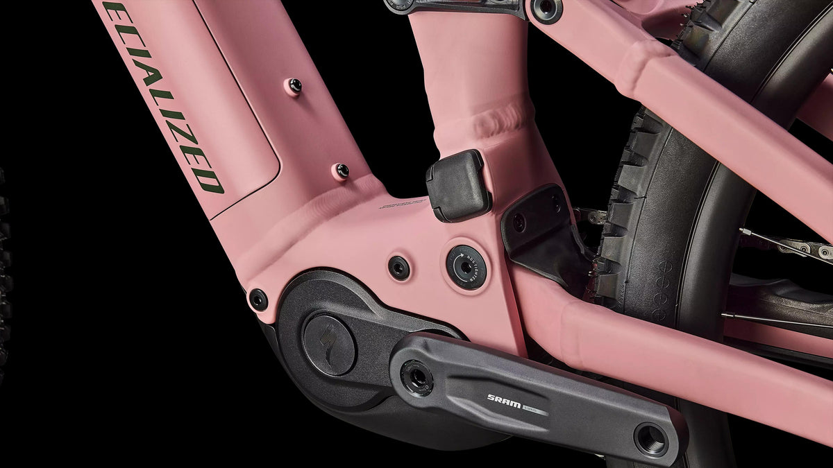 Turbo Levo 4 Comp Alloy (2026) — Satin Dusky Pink / Cypress Metallic — detail 70