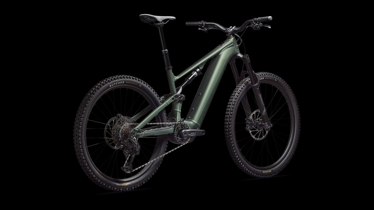 Turbo Levo 4 Alloy (2026) — Satin Cypress Metallic / Dark Moss Green — detail 30