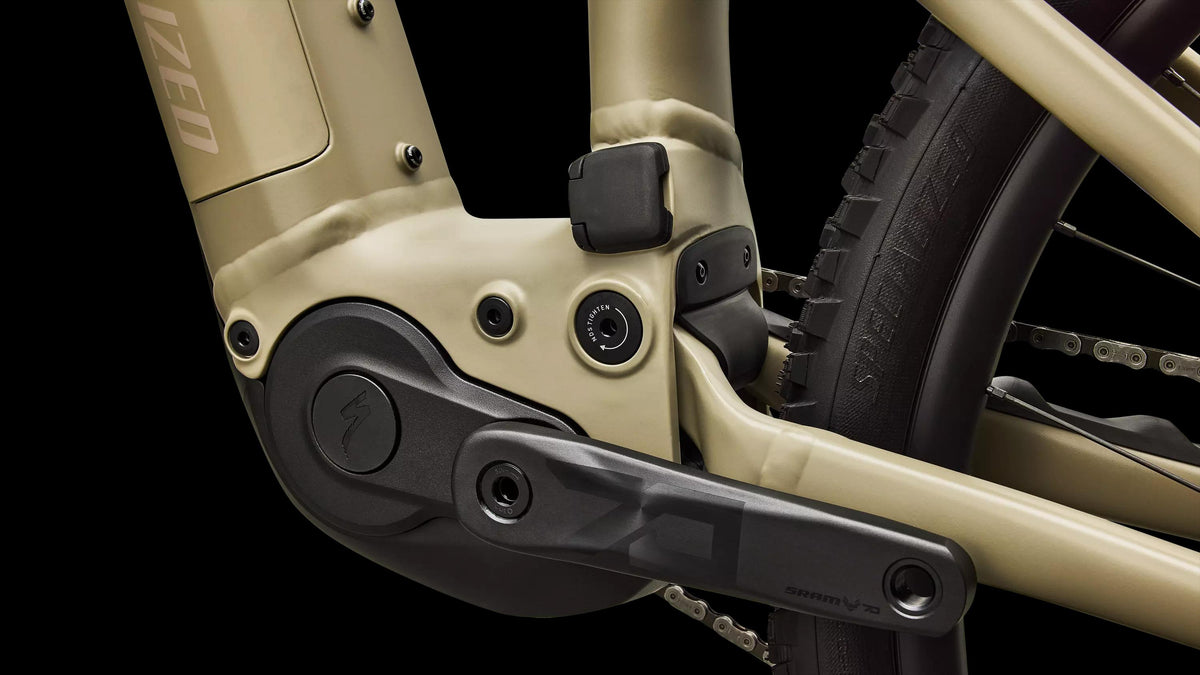 Turbo Levo R Comp Alloy (2027) — Satin East Sierras / Sandstone Metallic — detail 70