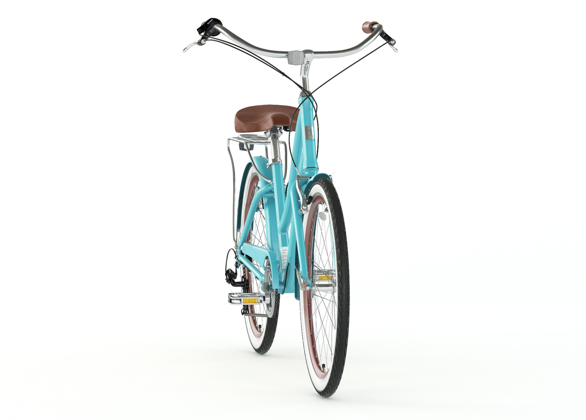 sixthreezero EVRYjourney Women's 26" Single Speed Step-Through Touring Hybrid Bicycle — product view 47