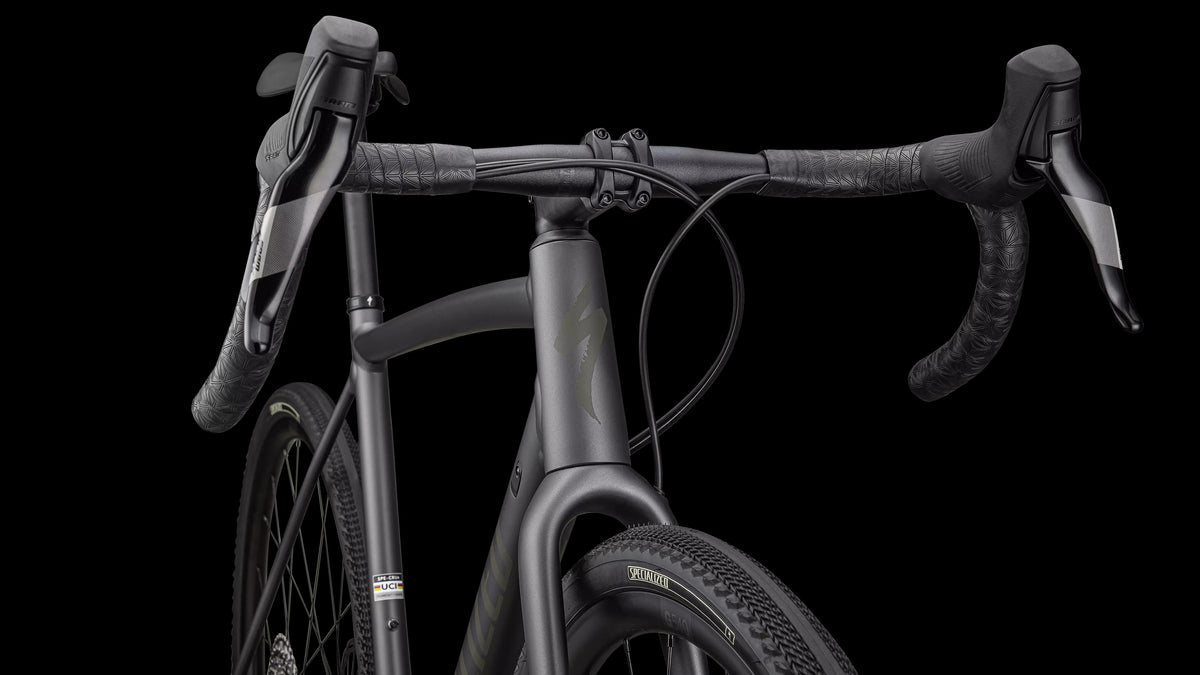 Crux DSW Comp - SRAM Apex XPLR (2025) — Satin Smoke/Oak Green — detail 50