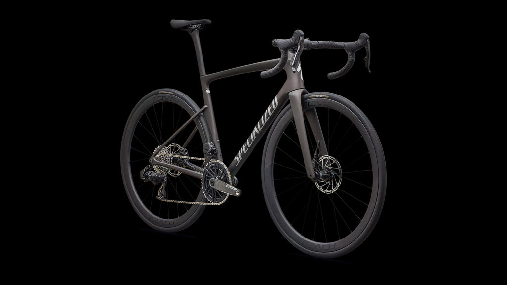 Tarmac SL9 Expert - SRAM Force AXS (2027) — Satin Warm Smoke Metallic / Silver Dust — detail 20