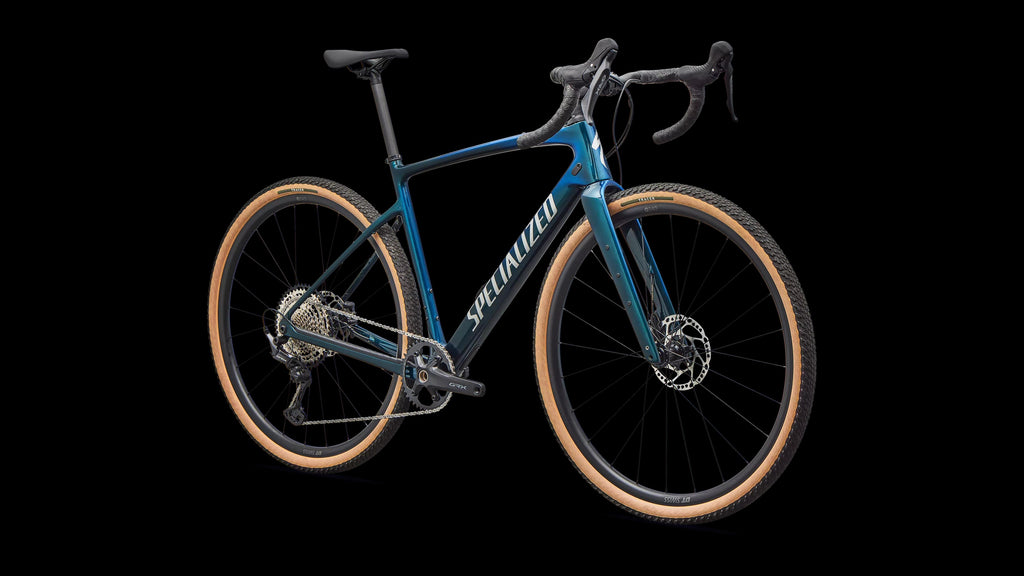 Diverge 4 Sport Carbon - Shimano GRX 600 (2026) — Emerald Metallic/Silver Dust — detail 20