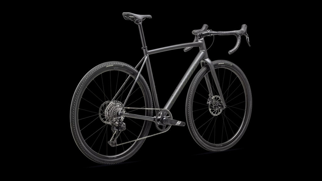 Crux DSW Comp - SRAM Apex XPLR (2025) — Satin Smoke/Oak Green — detail 30