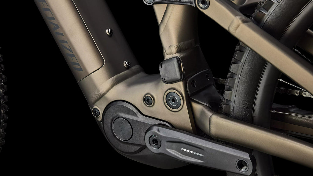 Turbo Levo 4 Comp Alloy (2026) — Satin Gunmetal / Obsidian — detail 70