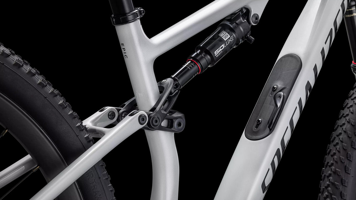 Epic 8 Expert - SRAM GX AXS, RockShox Select+ (2026) — Gloss Dolomite Metallic / Obsidian — detail 70