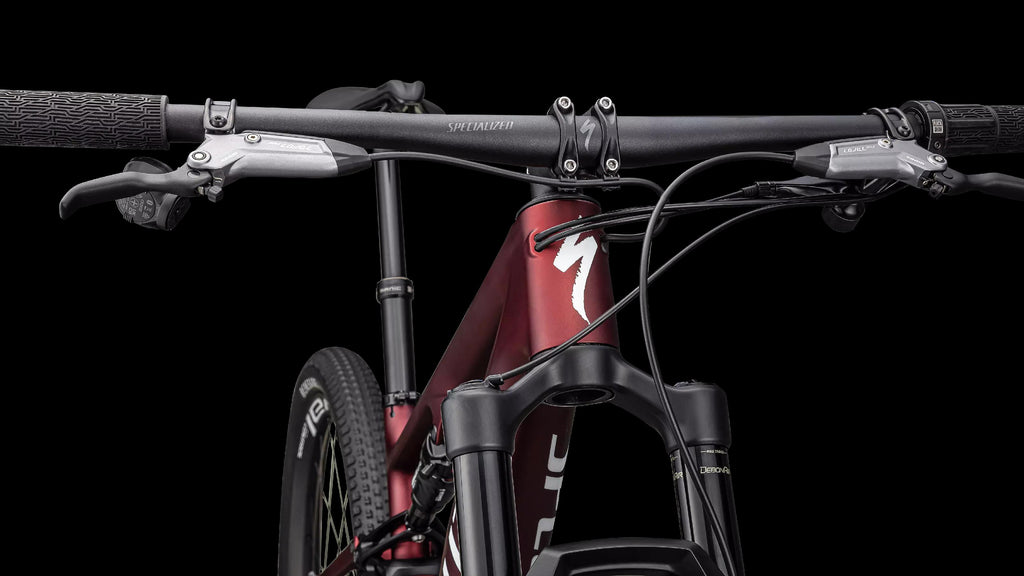 Epic 8 Expert - SRAM GX AXS, RockShox Select+ (2024) — Satin/Redsky White — detail 50