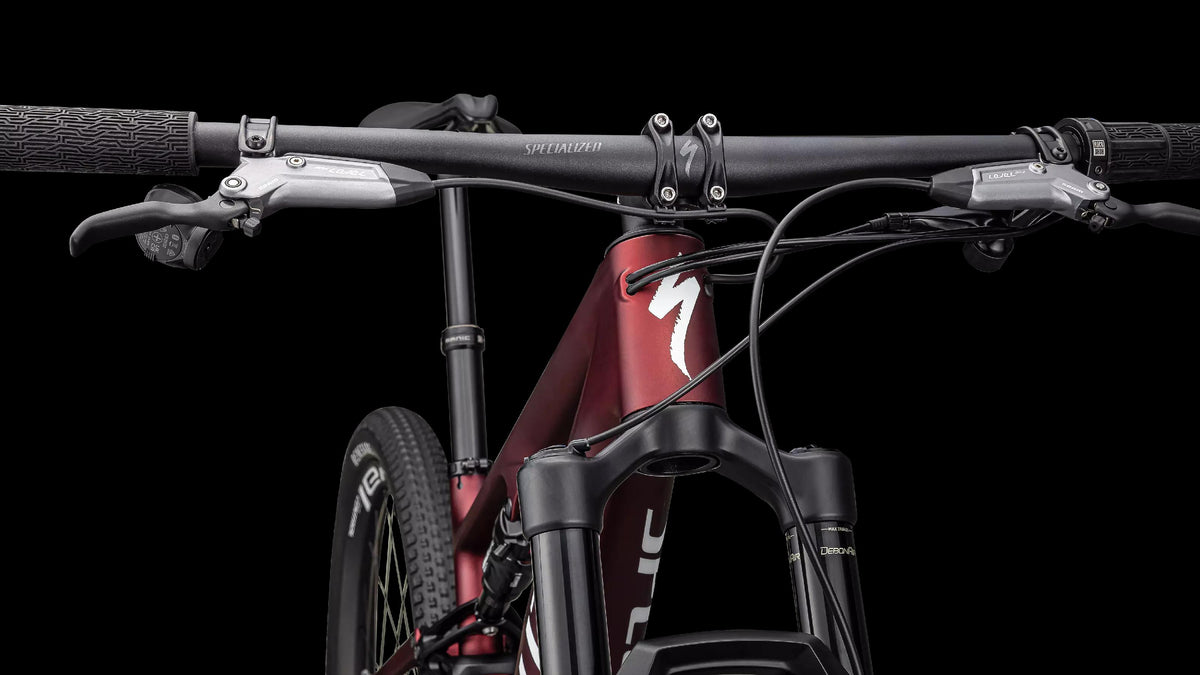 Epic 8 Expert - SRAM GX AXS, RockShox Select+ (2024) — Satin/Redsky White — detail 50