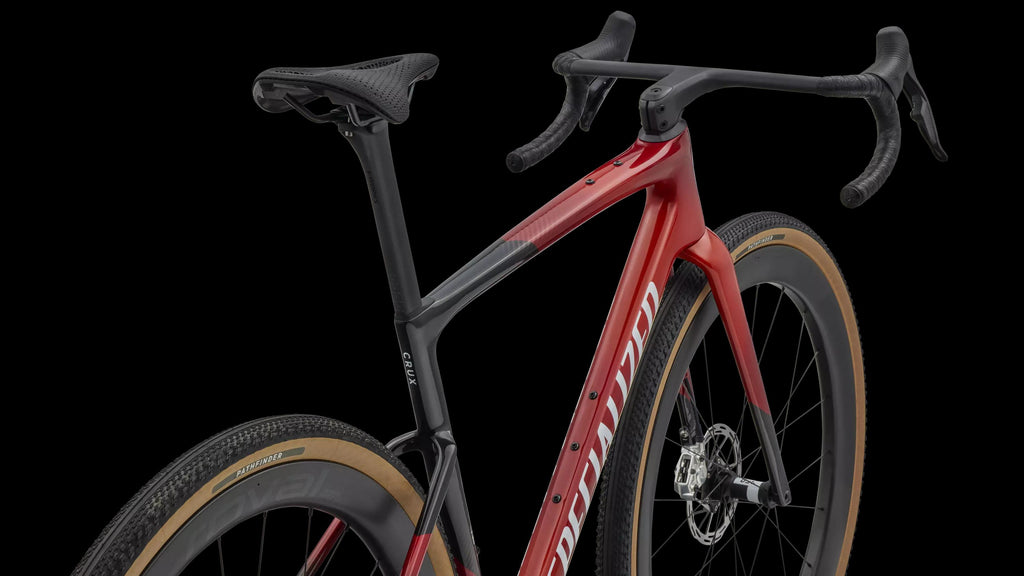Crux 5 S-Level - SRAM RED XPLR (2027) — Redwood Metallic/White — detail 40