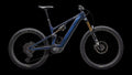 Turbo Levo 4 Pro (2026) — Gloss Blue Onyx / Dark Navy / Birch — side view
