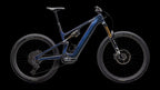 Turbo Levo 4 Pro (2026) — Gloss Blue Onyx / Dark Navy / Birch — side view