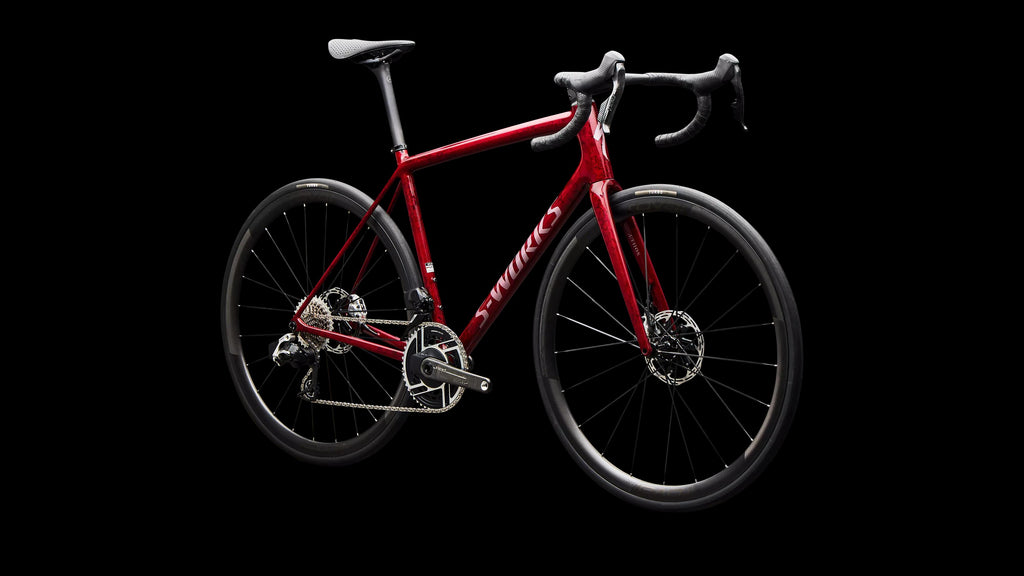 S-Works Aethos 2 - SRAM RED AXS (2026) — Sandstone Metallic Base / Red Tint — detail 80