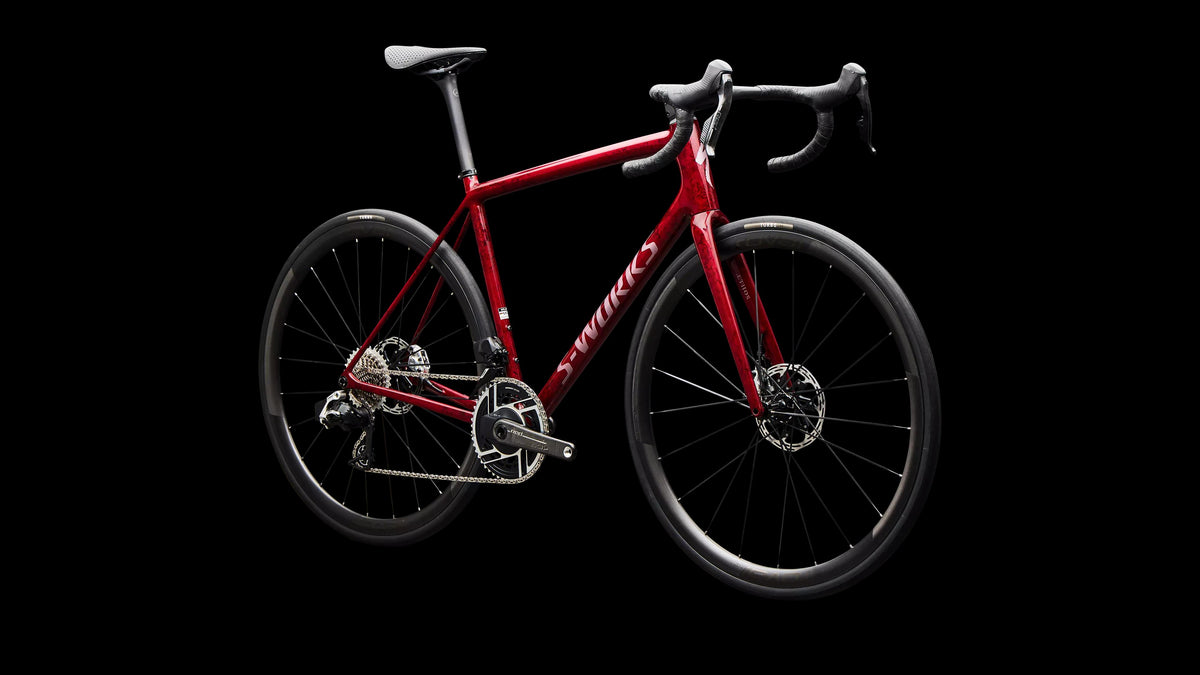 S-Works Aethos 2 - SRAM RED AXS (2026) — Sandstone Metallic Base / Red Tint — detail 80