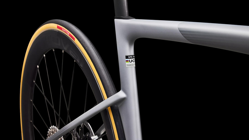 S-Works Tarmac SL9 - SRAM RED AXS (2027) — Satin Silver Dust / Gloss Chrome — detail 120