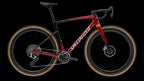 Crux 5 S-Level - SRAM RED XPLR (2027) — Redwood Metallic/White — side view