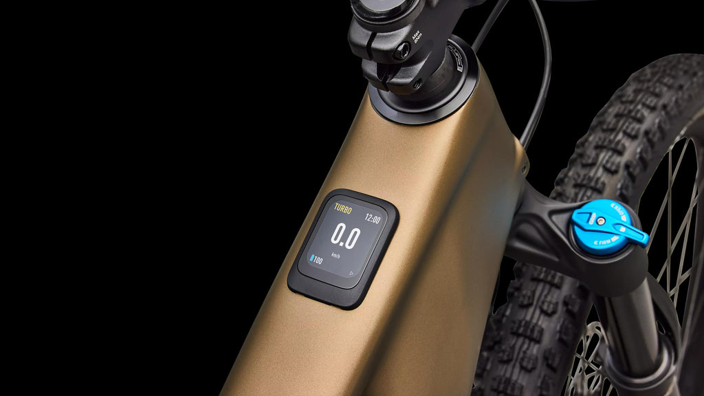 Turbo Levo R Comp (2026) — Satin Burnt Gold Metallic / Sandstone Metallic — detail 90