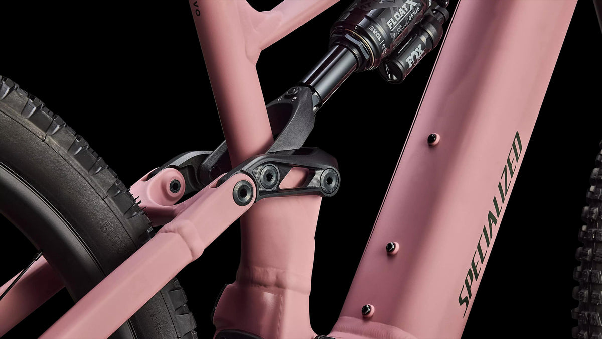Turbo Levo 4 Comp Alloy (2026) — Satin Dusky Pink / Cypress Metallic — detail 80