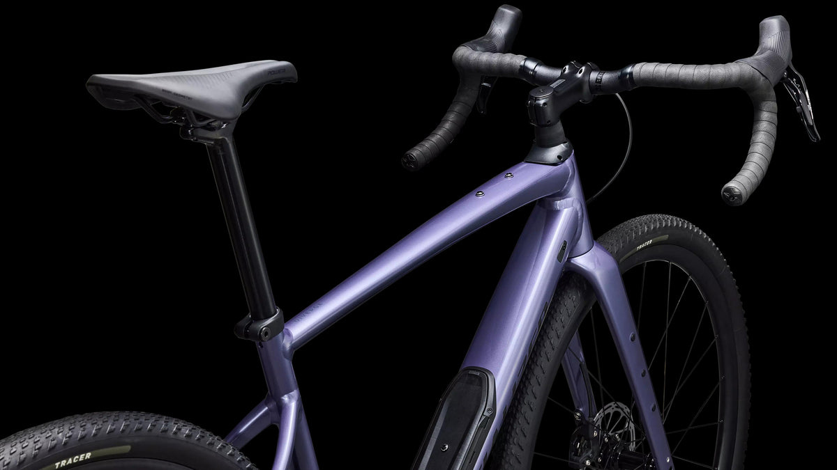 Diverge 4 Comp Alloy - SRAM Apex (2026) — Gloss Mauve Metallic / Obsidian — detail 40